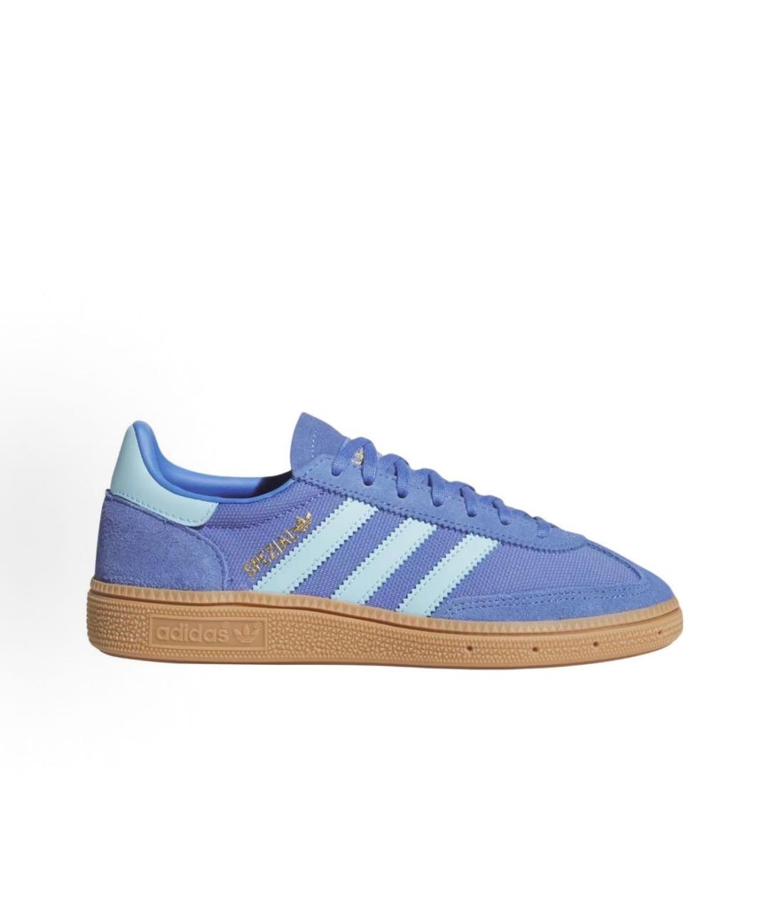 ADIDAS Синие текстильные низкие кроссовки / кеды, фото 5