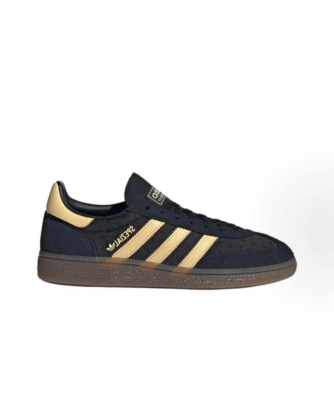 ADIDAS Черные текстильные низкие кроссовки / кеды, фото 5