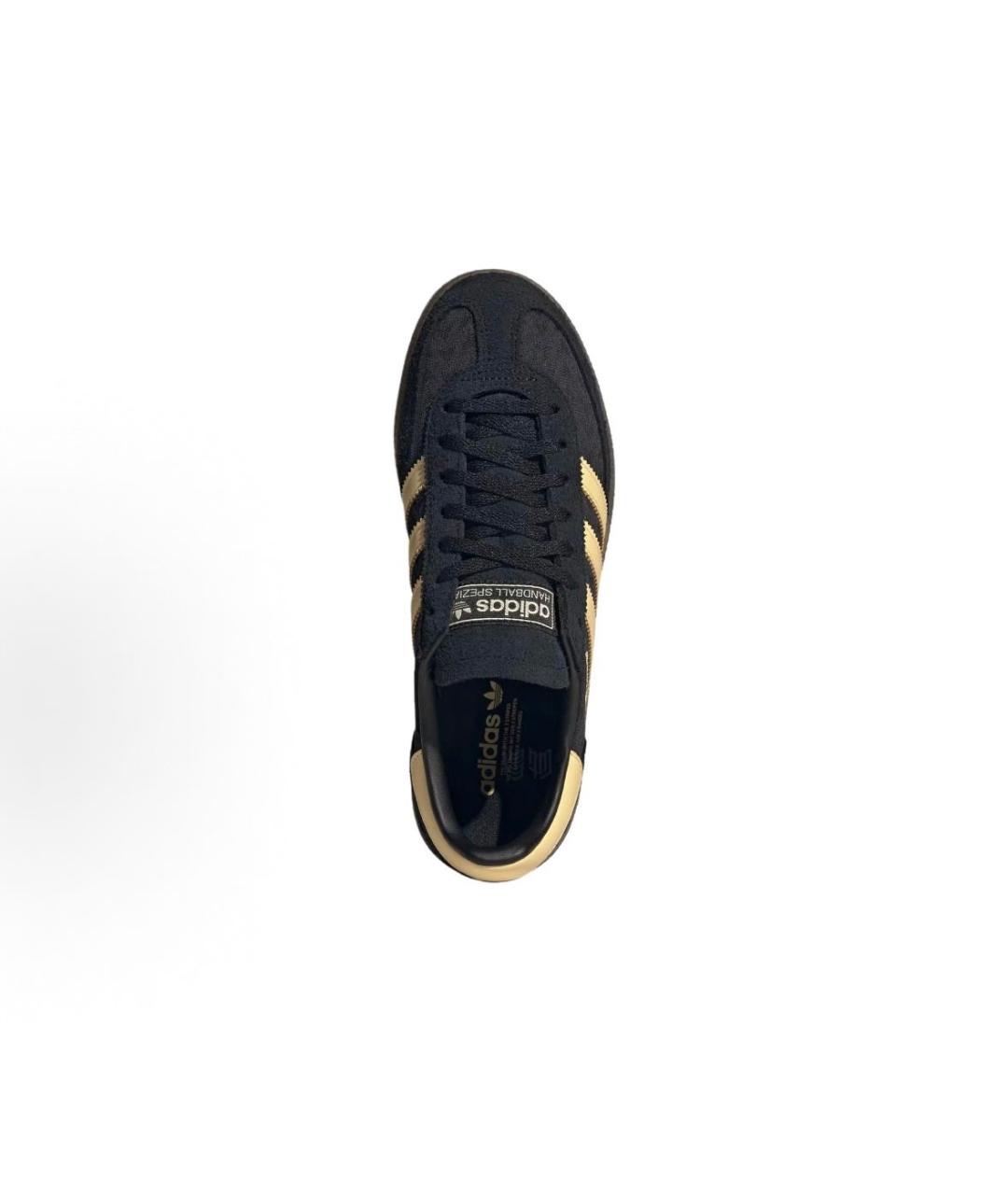 ADIDAS Черные текстильные низкие кроссовки / кеды, фото 3