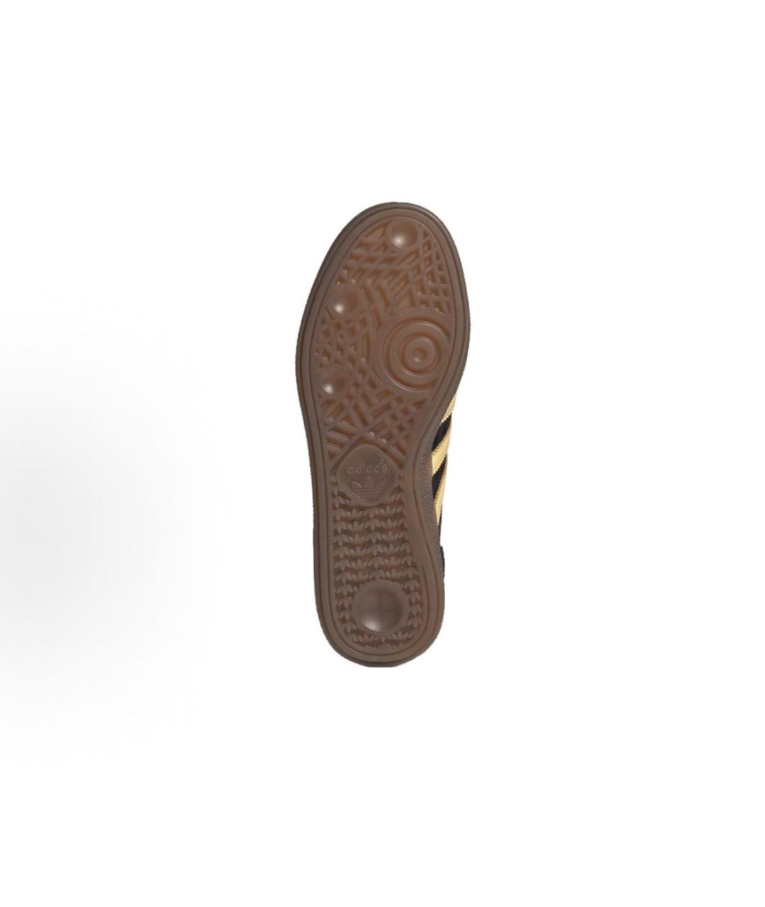 ADIDAS Черные текстильные низкие кроссовки / кеды, фото 4