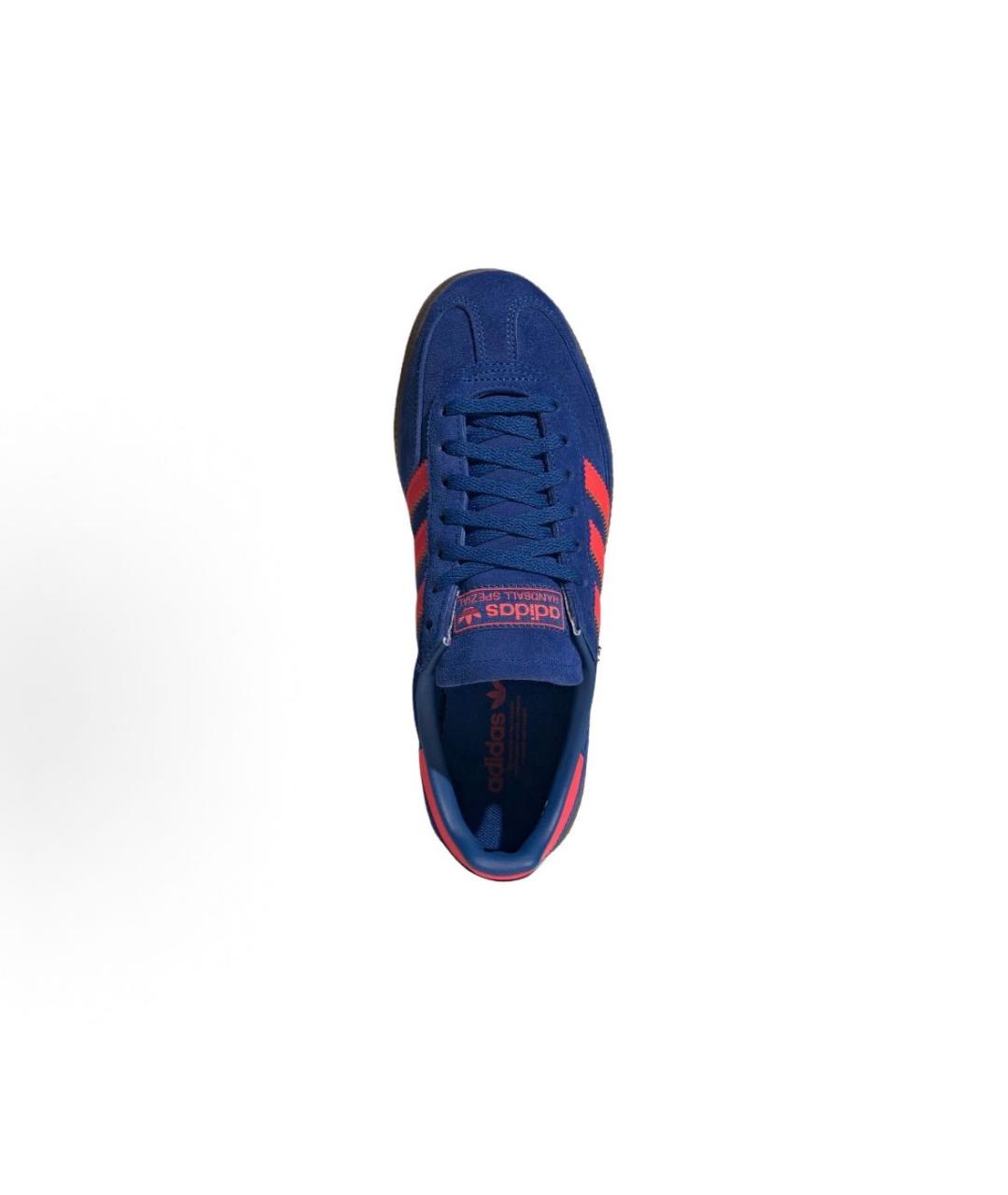 ADIDAS Синие замшевые низкие кроссовки / кеды, фото 4