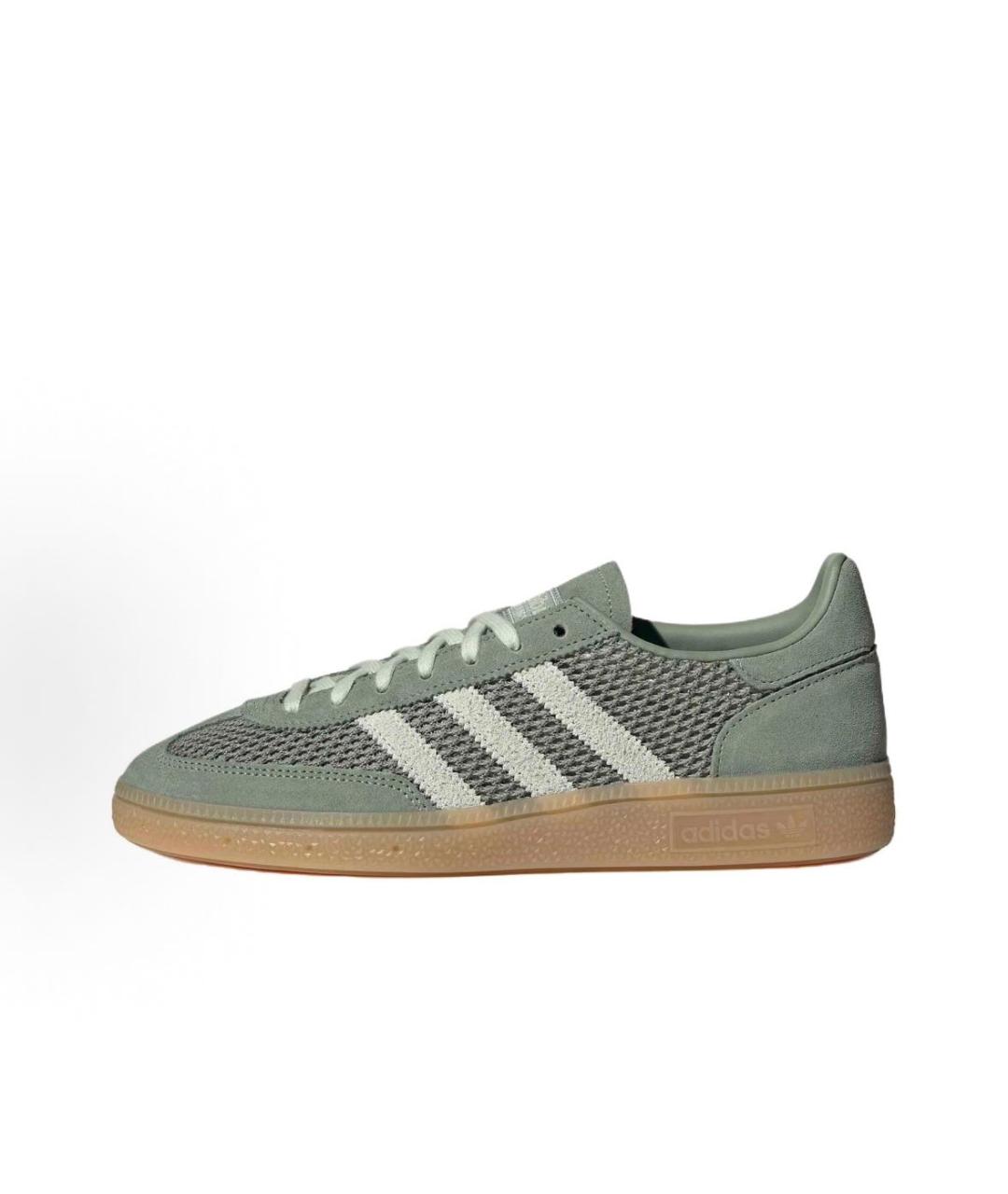 ADIDAS Зеленые текстильные низкие кроссовки / кеды, фото 2