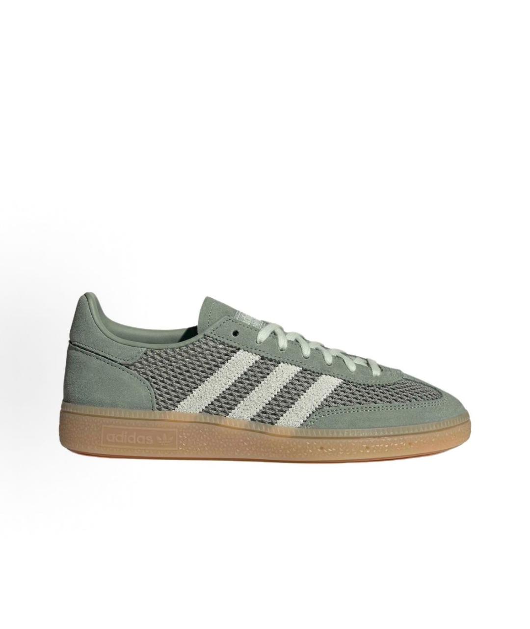 ADIDAS Зеленые текстильные низкие кроссовки / кеды, фото 5