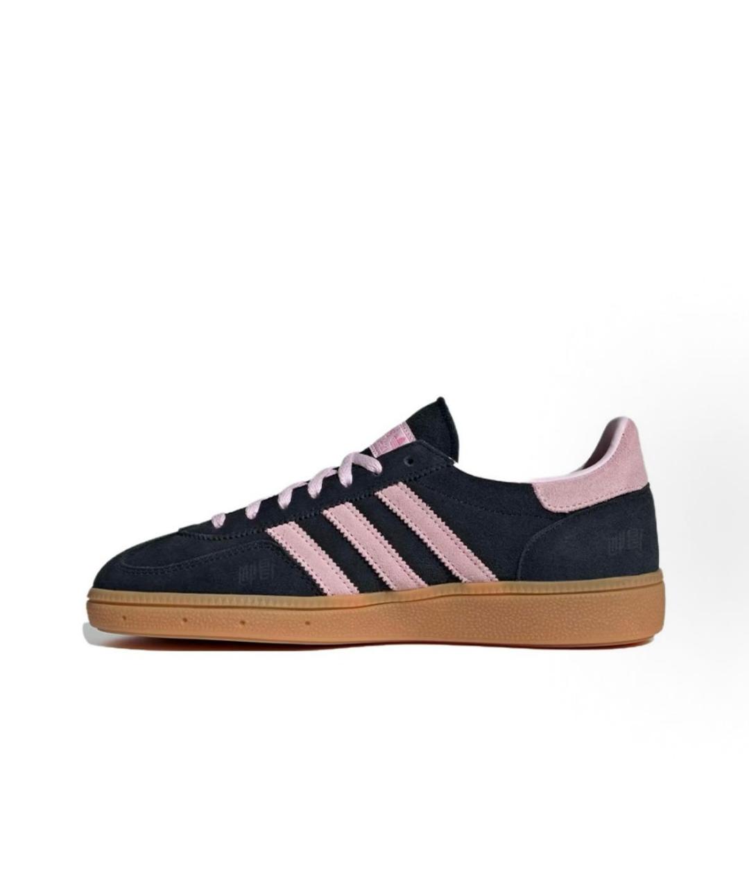 ADIDAS Черные замшевые низкие кроссовки / кеды, фото 2