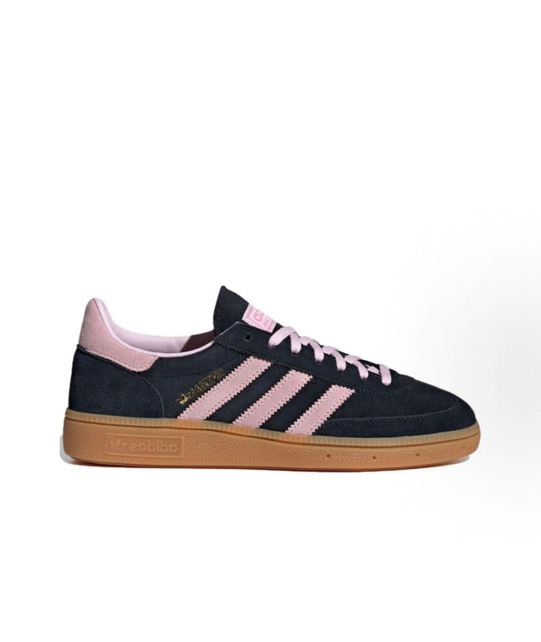 ADIDAS Черные замшевые низкие кроссовки / кеды, фото 7