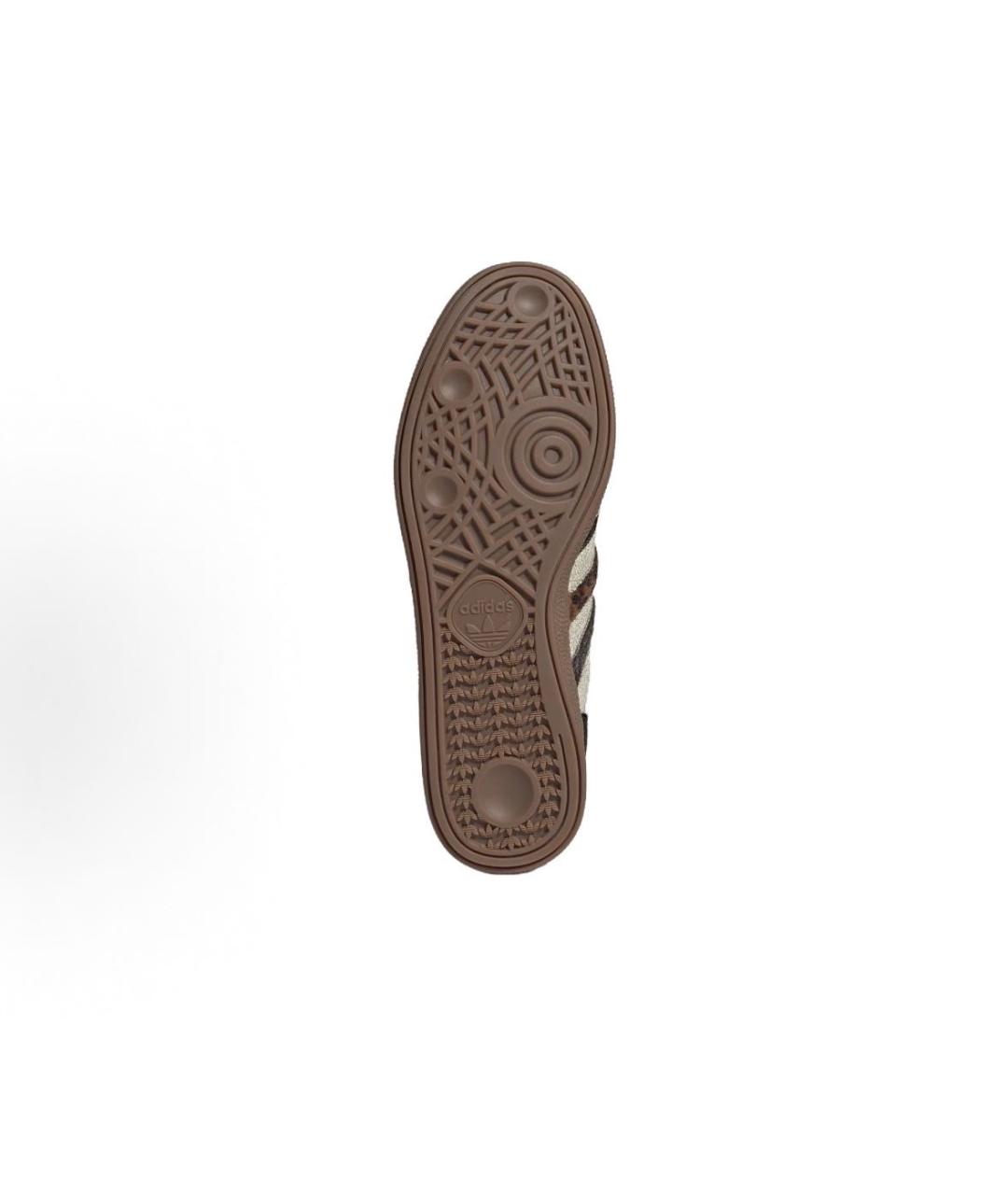 ADIDAS Коричневые текстильные низкие кроссовки / кеды, фото 4