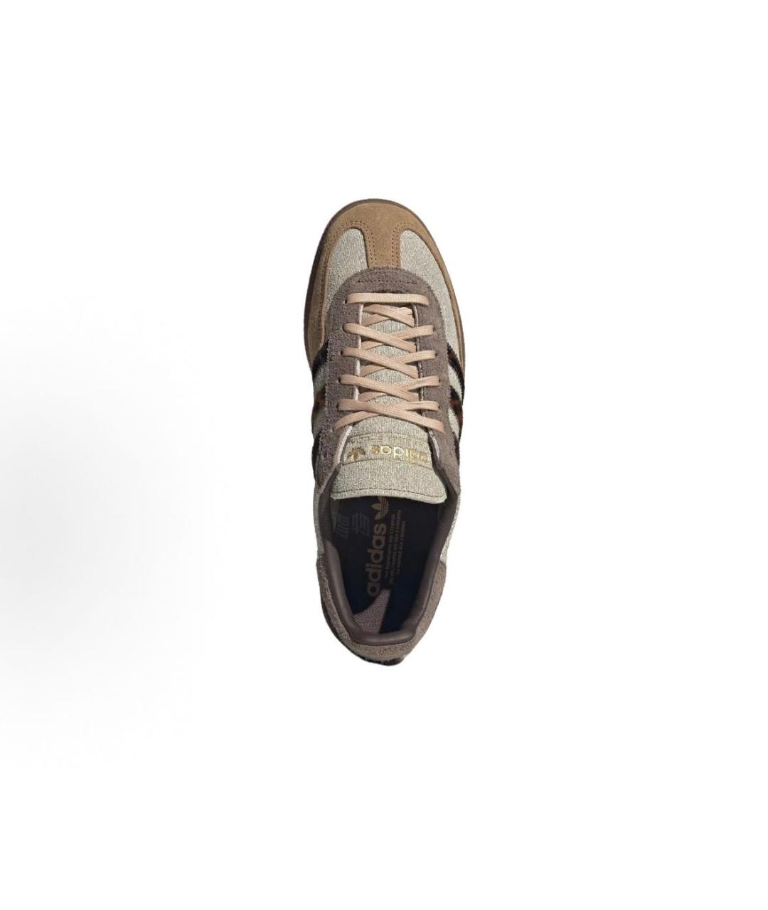 ADIDAS Коричневые текстильные низкие кроссовки / кеды, фото 3