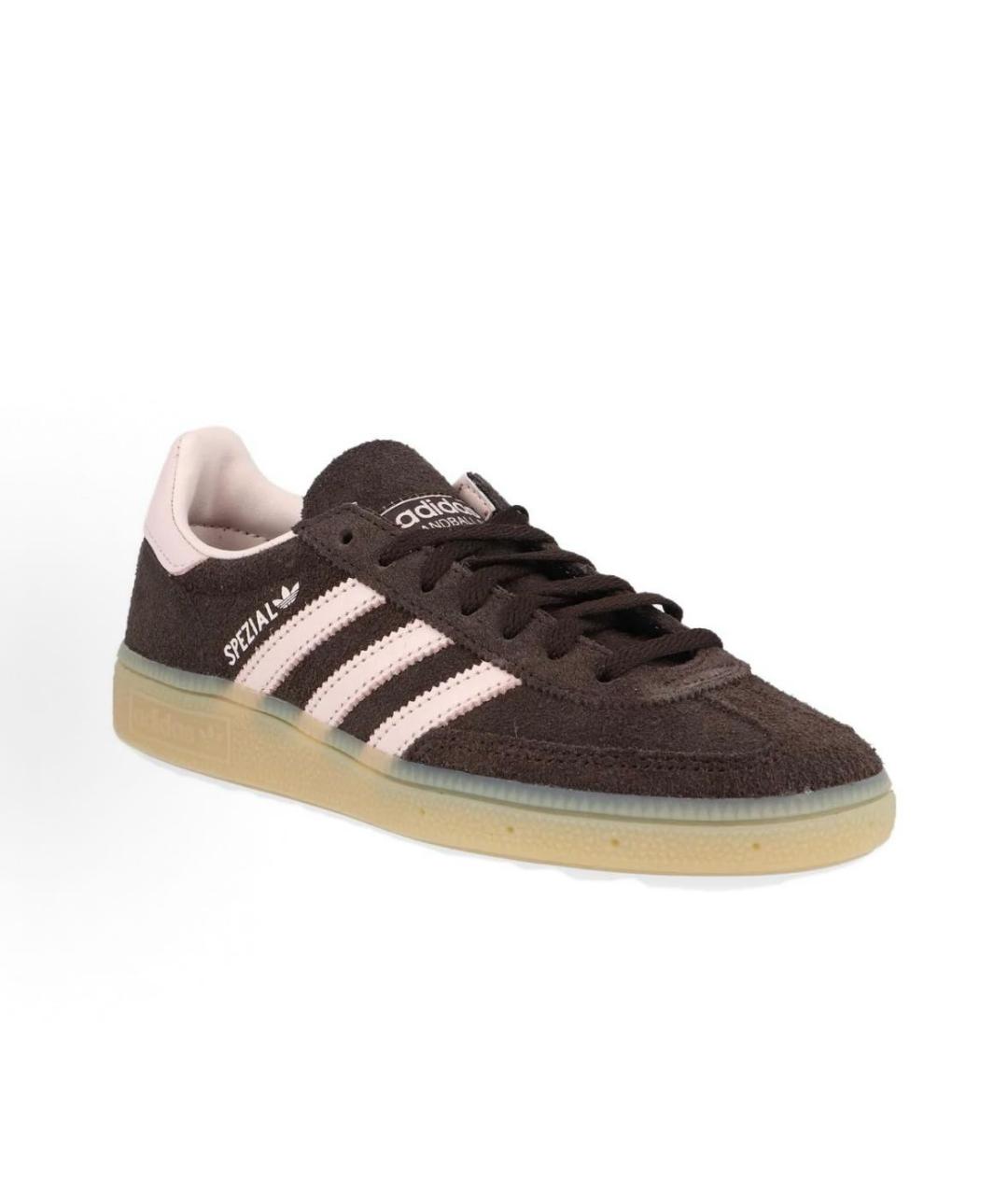 ADIDAS Коричневые замшевые низкие кроссовки / кеды, фото 3