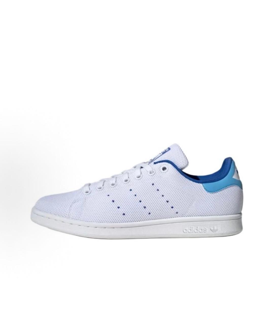 ADIDAS Белые текстильные низкие кроссовки / кеды, фото 2