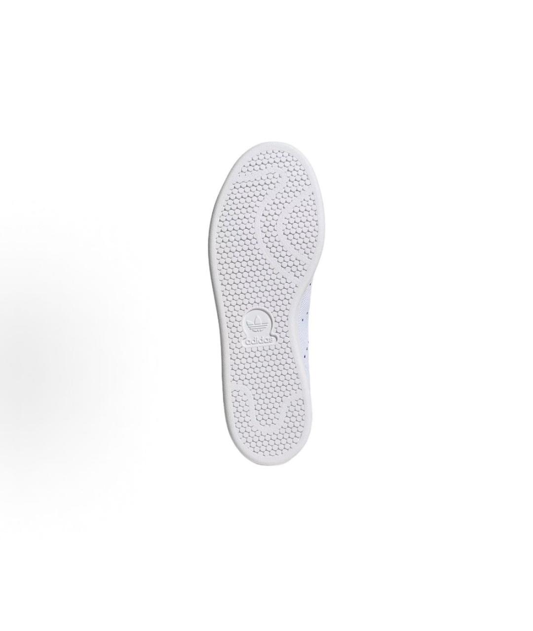 ADIDAS Белые текстильные низкие кроссовки / кеды, фото 4