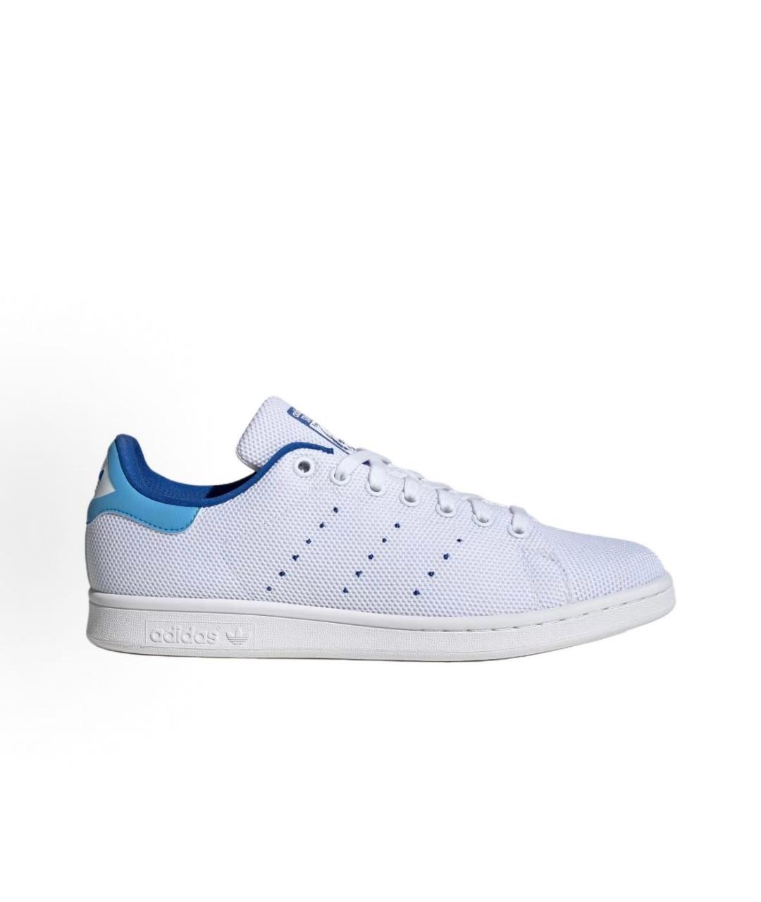 ADIDAS Белые текстильные низкие кроссовки / кеды, фото 5