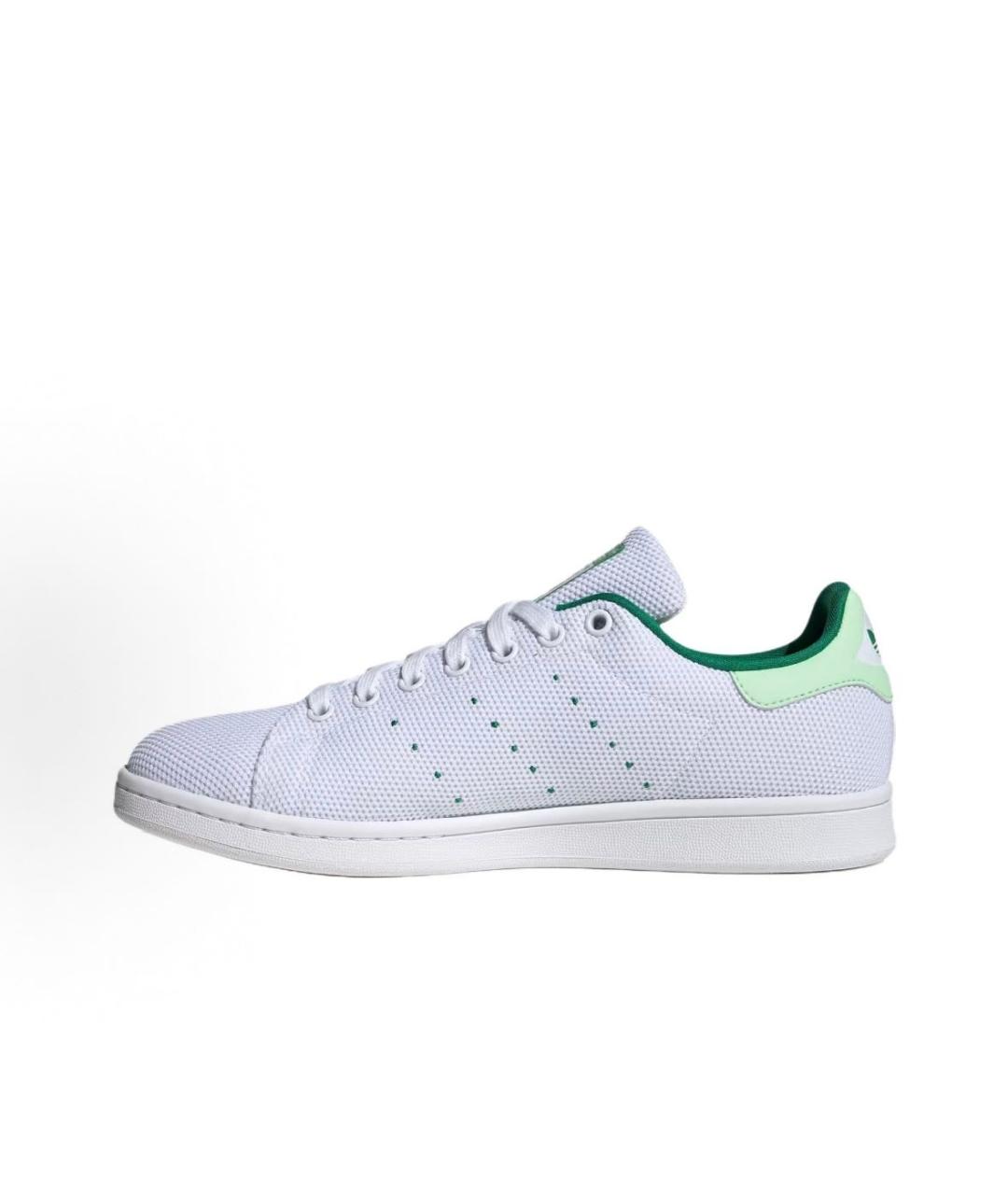 ADIDAS Белые текстильные низкие кроссовки / кеды, фото 2