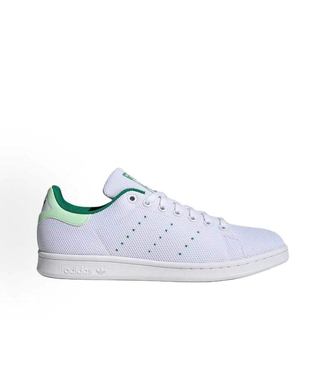 ADIDAS Белые текстильные низкие кроссовки / кеды, фото 6
