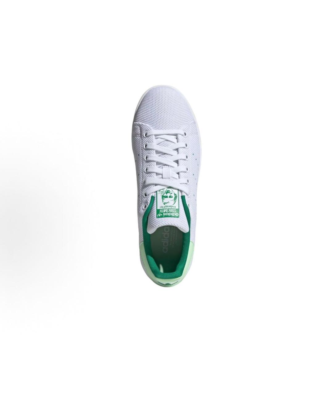 ADIDAS Белые текстильные низкие кроссовки / кеды, фото 4