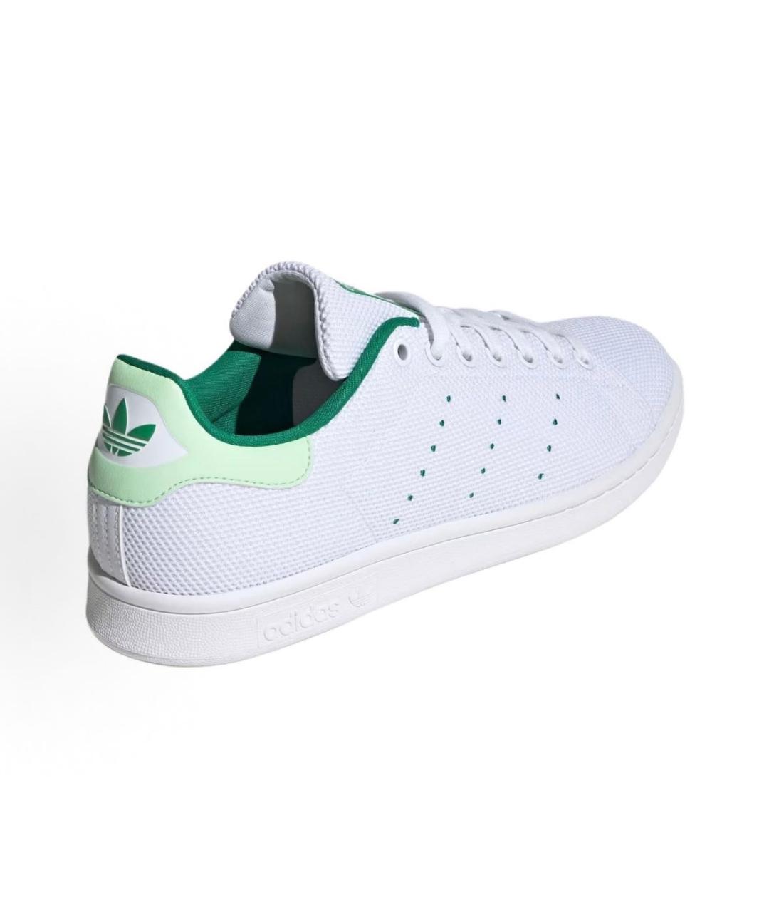 ADIDAS Белые текстильные низкие кроссовки / кеды, фото 5