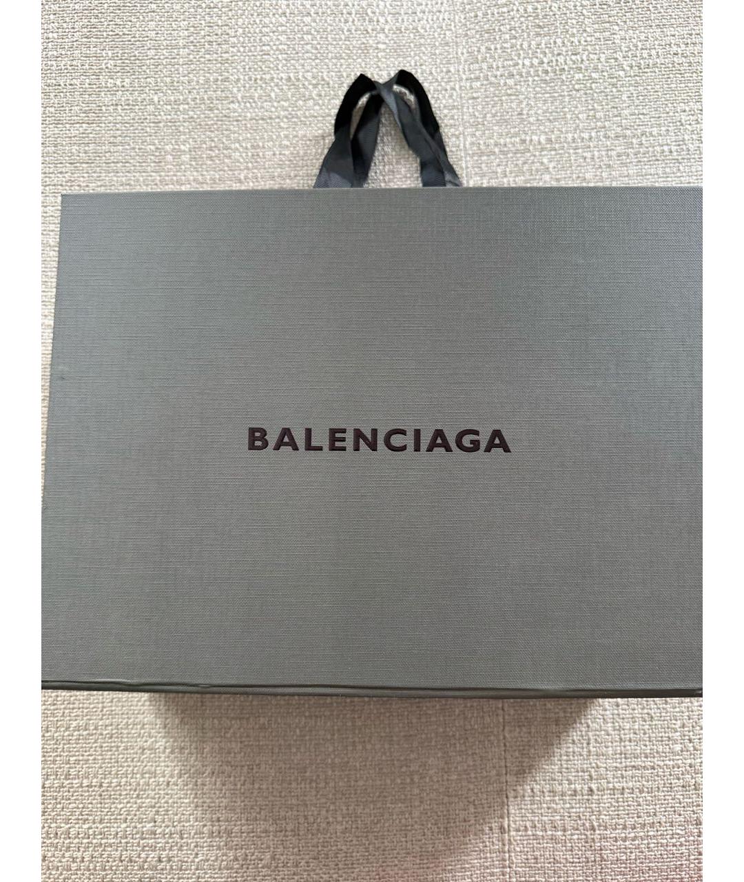 BALENCIAGA Черная кожаная сумка с короткими ручками, фото 8