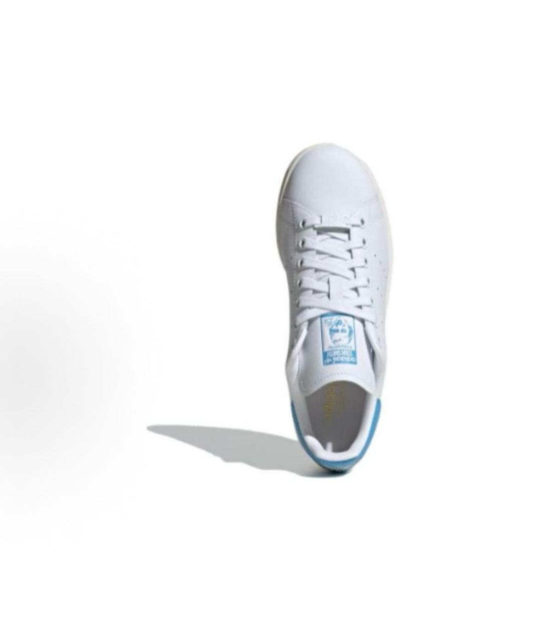 ADIDAS Белые кожаные низкие кроссовки / кеды, фото 5