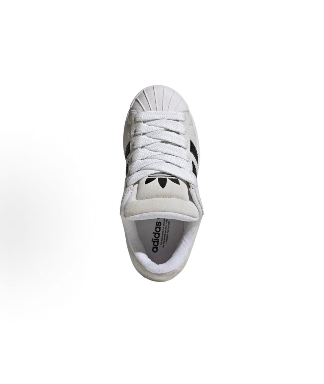ADIDAS Серые замшевые низкие кроссовки / кеды, фото 4