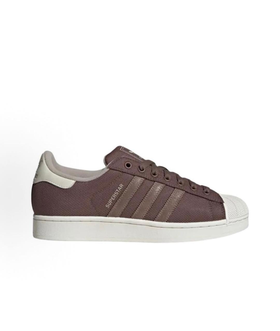 ADIDAS Коричневые текстильные низкие кроссовки / кеды, фото 6