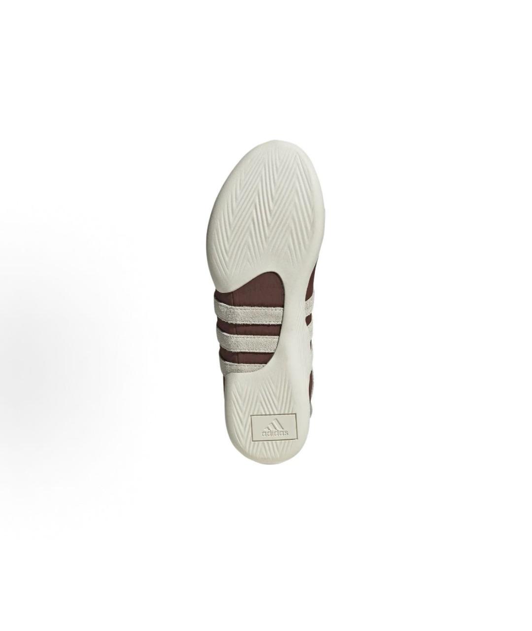 ADIDAS Коричневые текстильные низкие кроссовки / кеды, фото 4