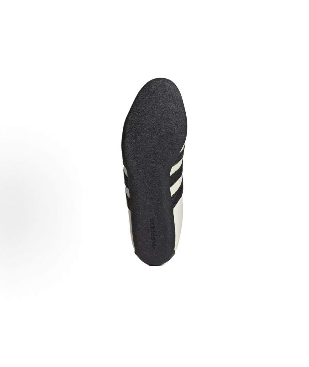 ADIDAS Белые кожаные низкие кроссовки / кеды, фото 6