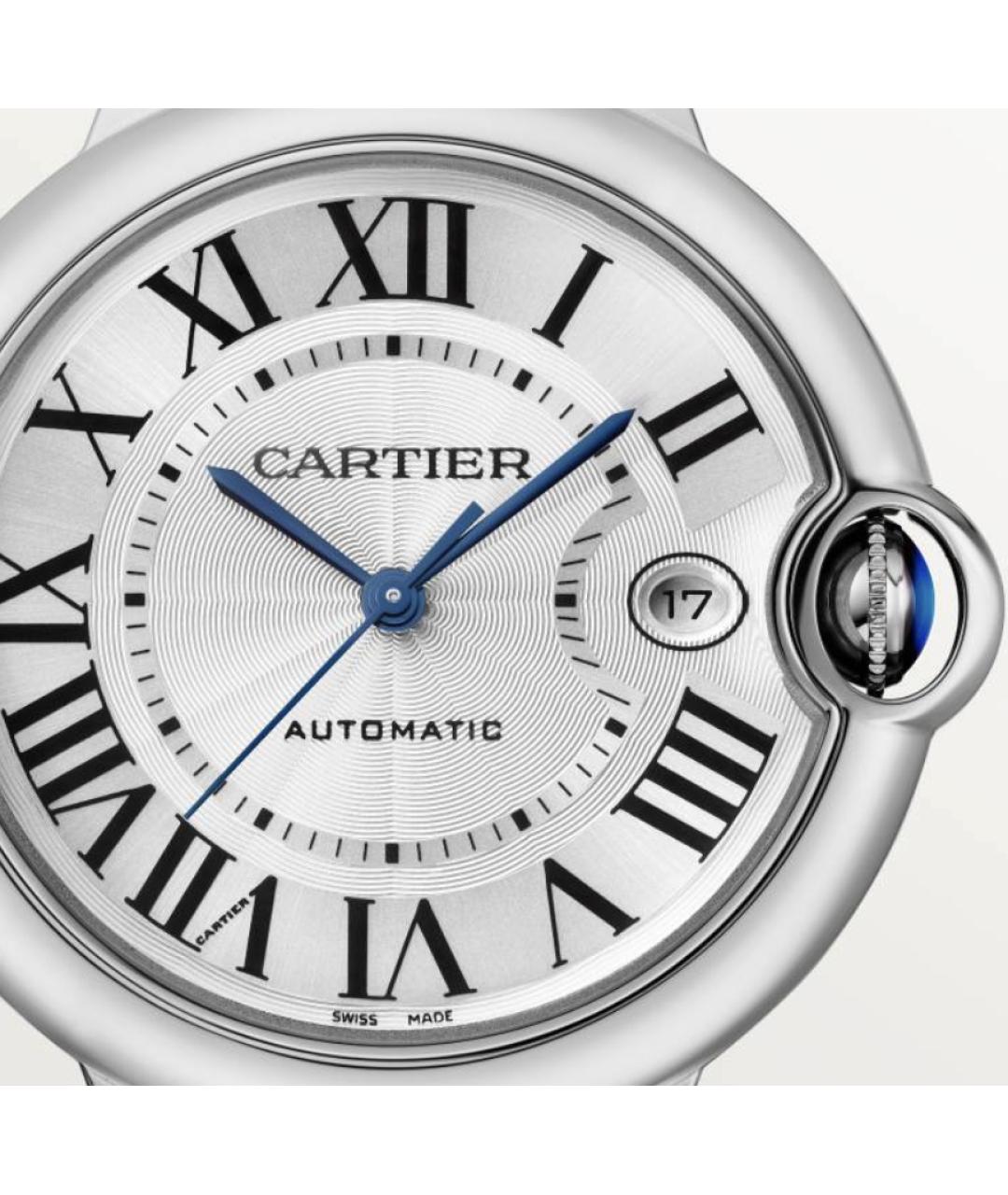 CARTIER Серебряные часы из белого золота, фото 3