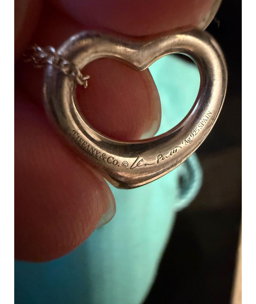 TIFFANY&CO Серебряный серебряный кулон, фото 5