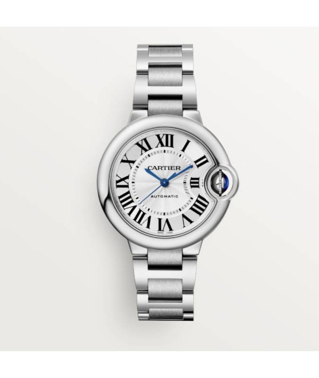 CARTIER Серебряные часы из белого золота, фото 4