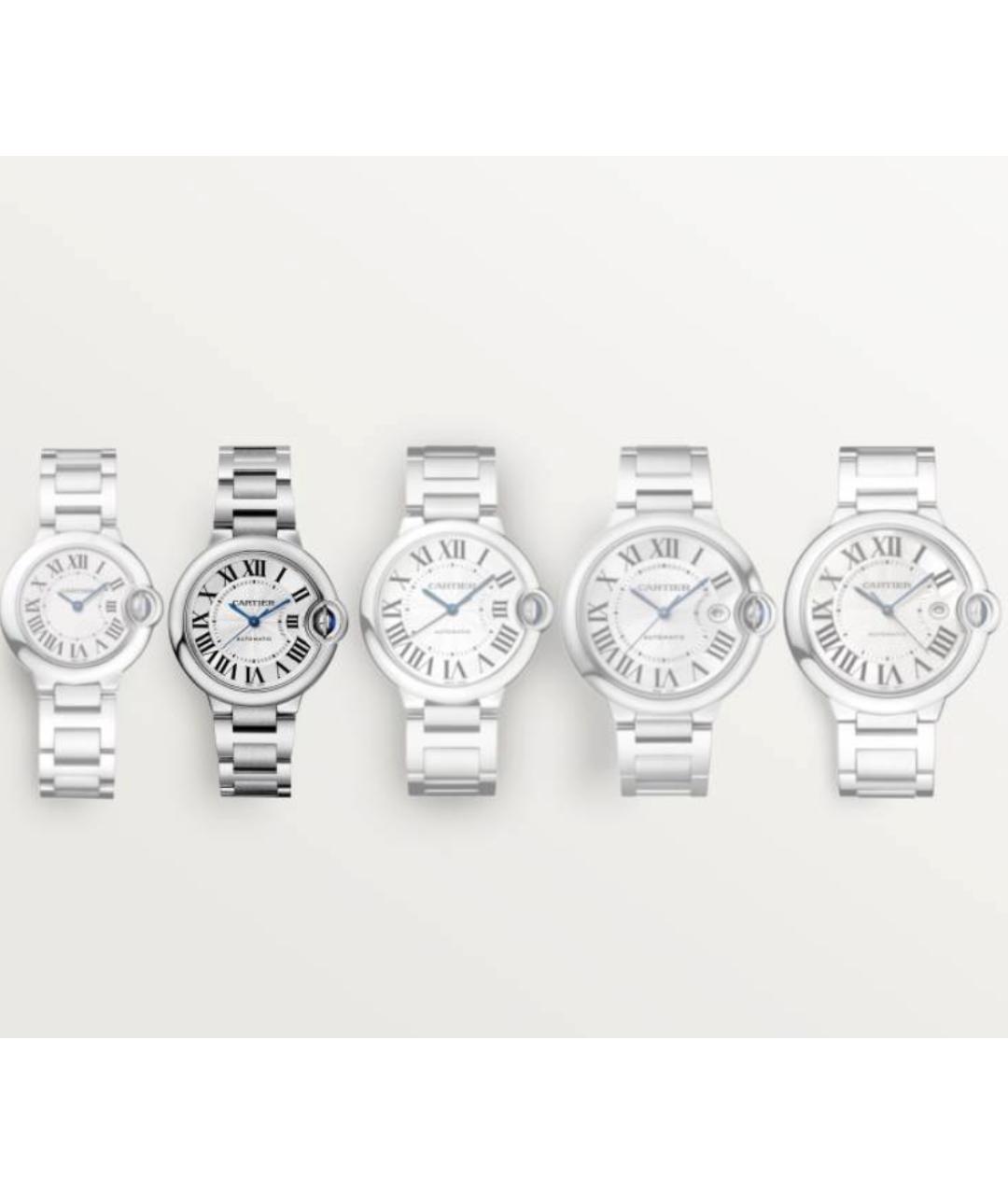 CARTIER Серебряные часы из белого золота, фото 3