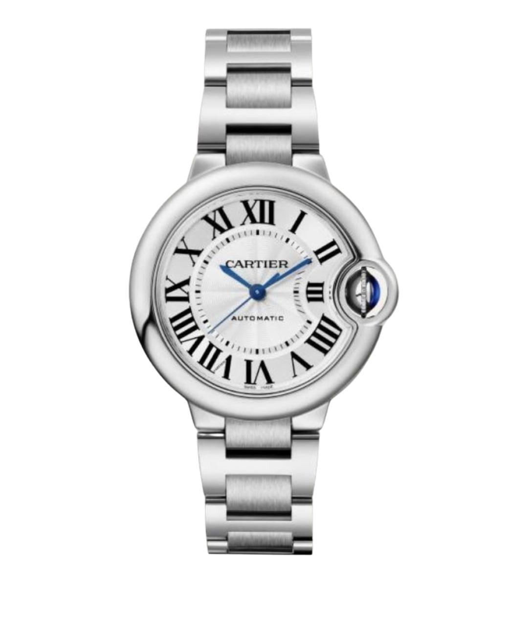 CARTIER Серебряные часы из белого золота, фото 1