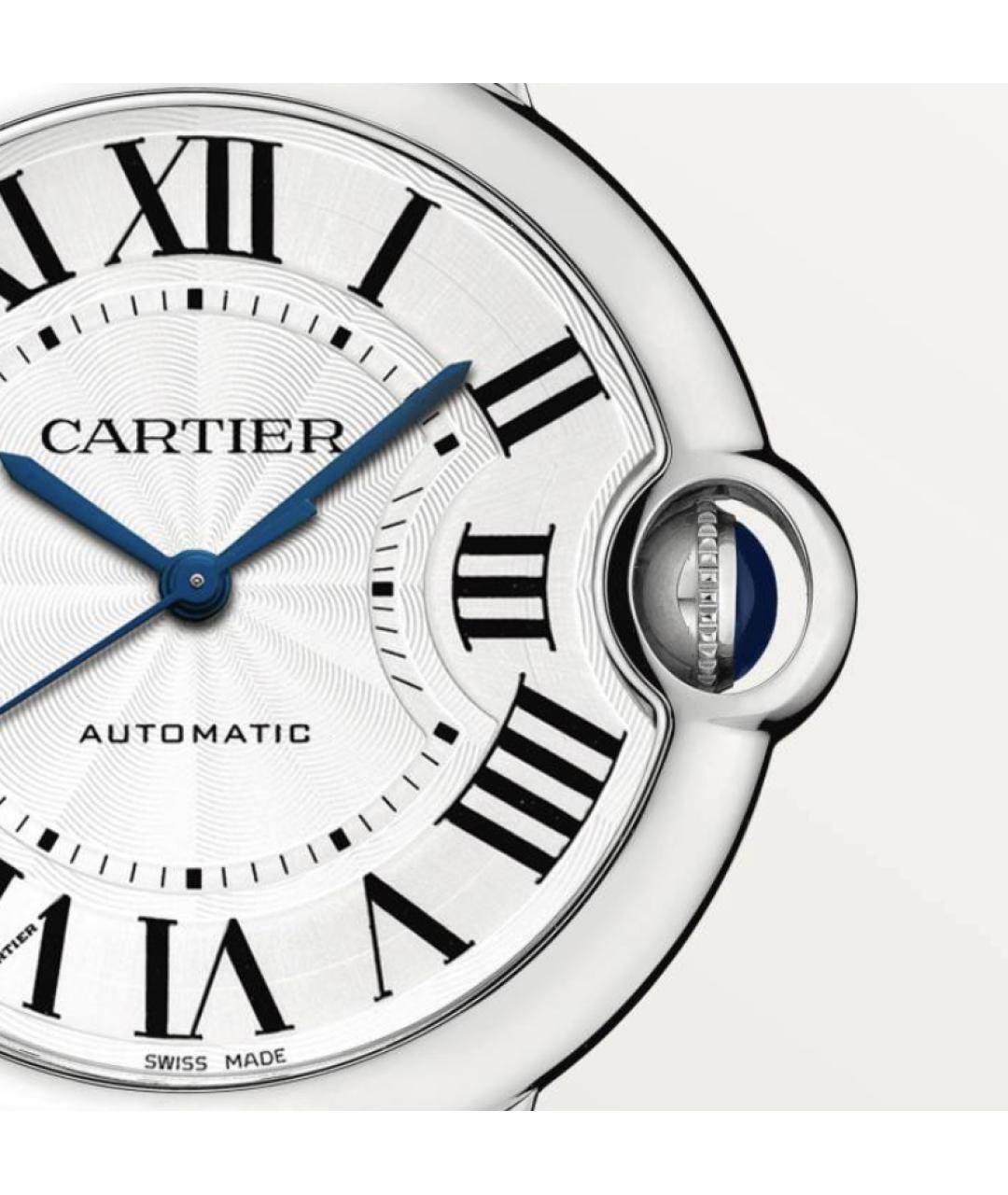 CARTIER Серебряные часы из белого золота, фото 3