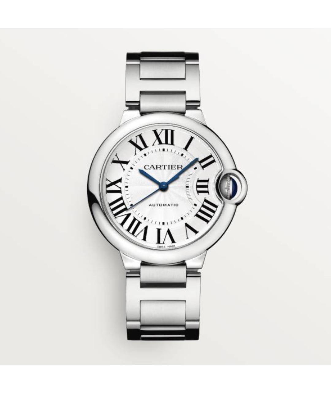 CARTIER Серебряные часы из белого золота, фото 4