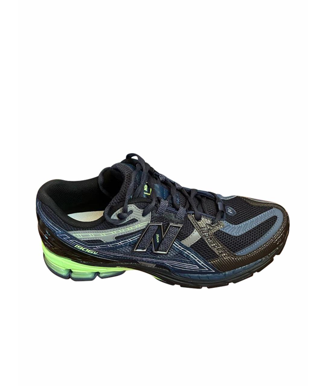 NEW BALANCE Темно-синие синтетические низкие кроссовки / кеды, фото 10