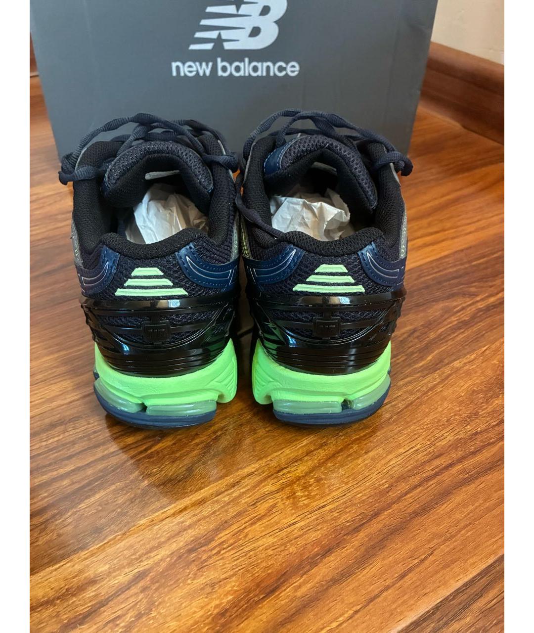 NEW BALANCE Темно-синие синтетические низкие кроссовки / кеды, фото 4