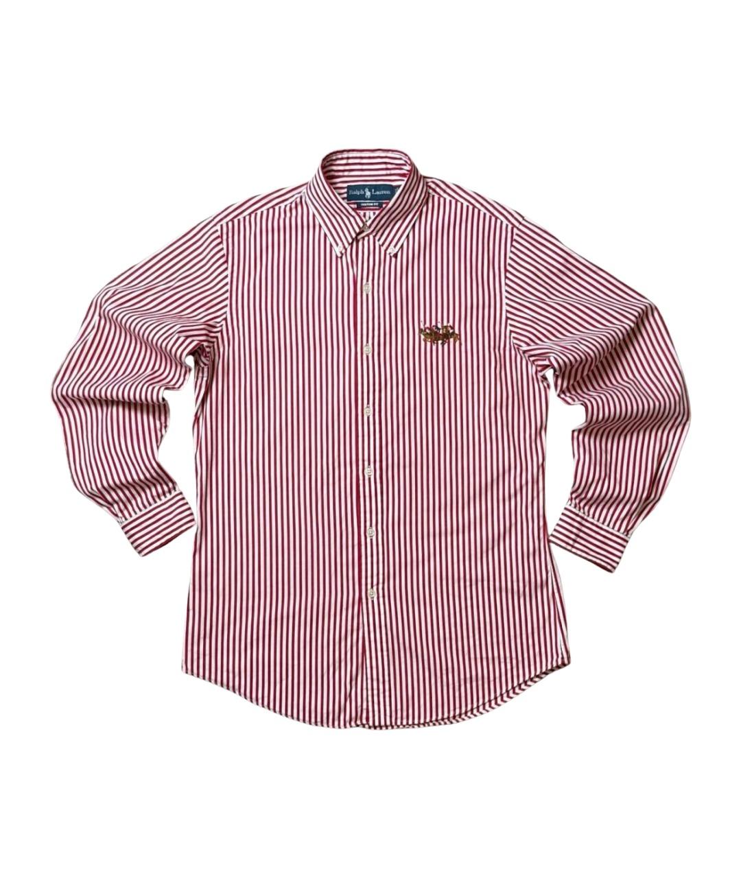 POLO RALPH LAUREN Красная хлопковая кэжуал рубашка, фото 1