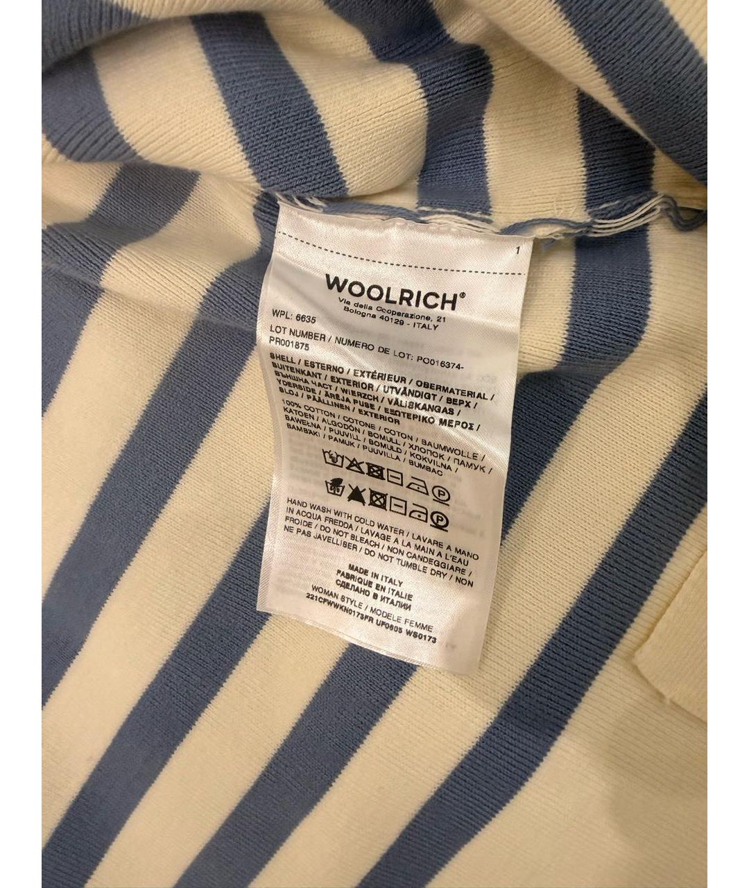 WOOLRICH Мульти хлопковая футболка, фото 3