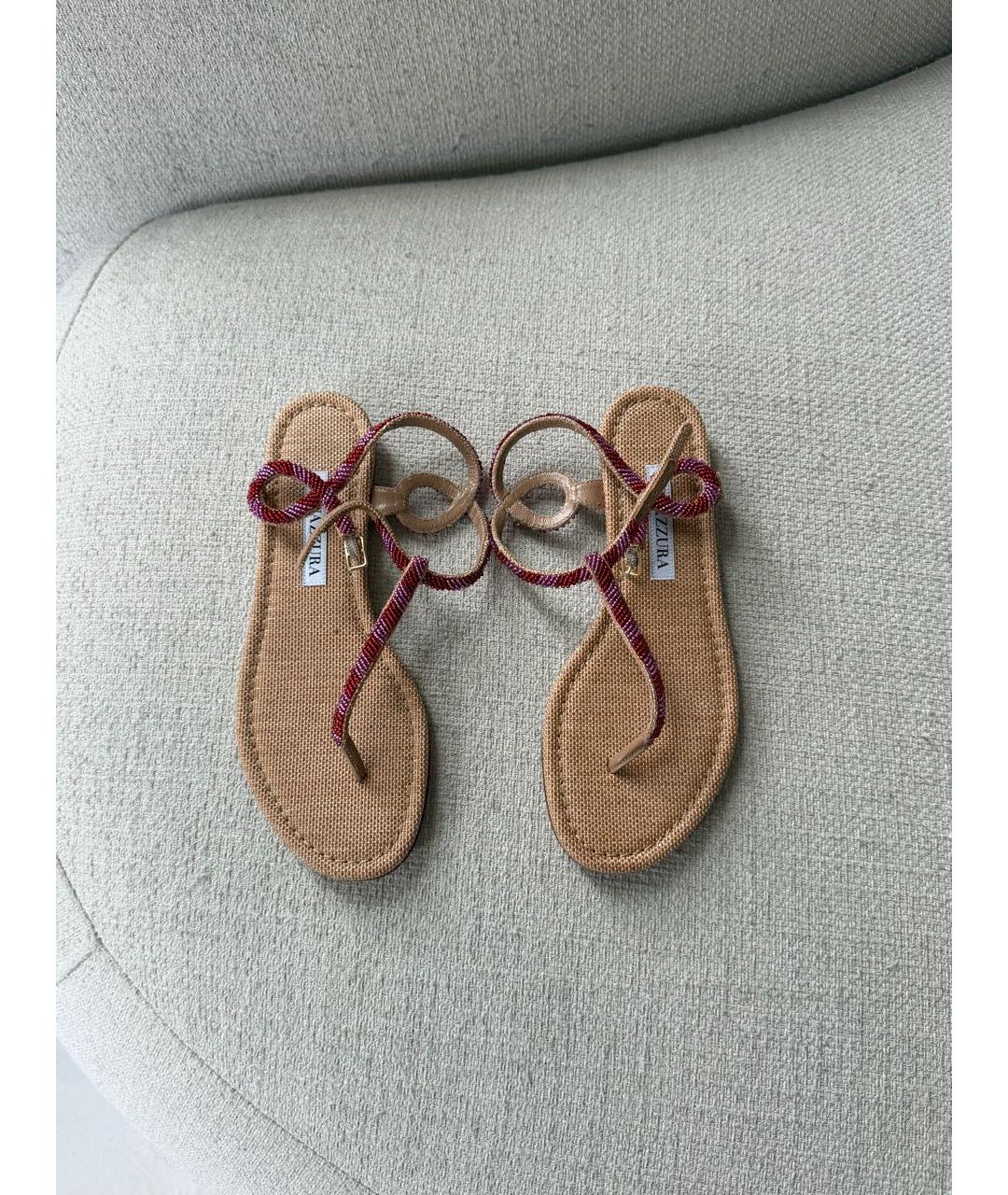 AQUAZZURA Мульти сандалии, фото 6