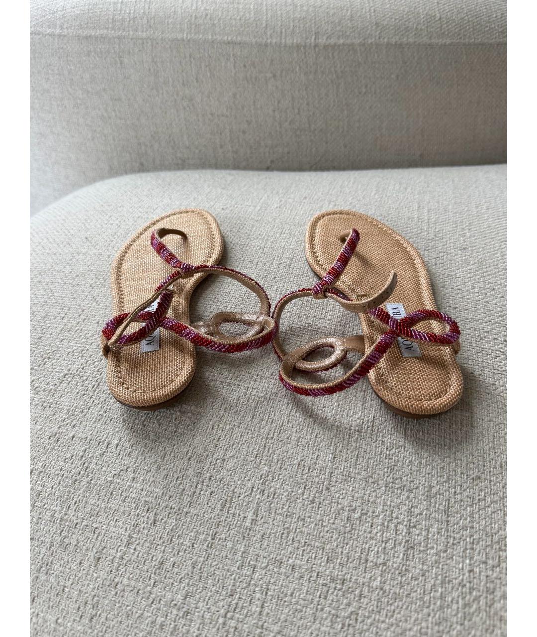 AQUAZZURA Мульти сандалии, фото 5