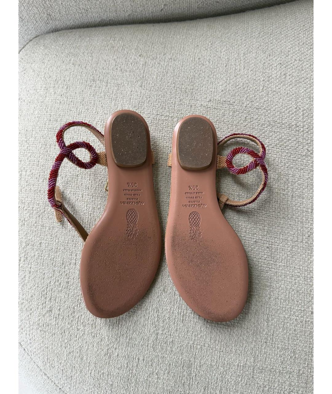 AQUAZZURA Мульти сандалии, фото 7