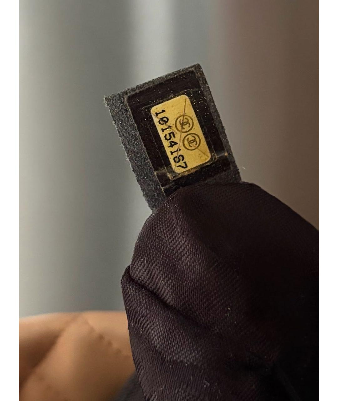 CHANEL Бежевая кожаная сумка тоут, фото 7