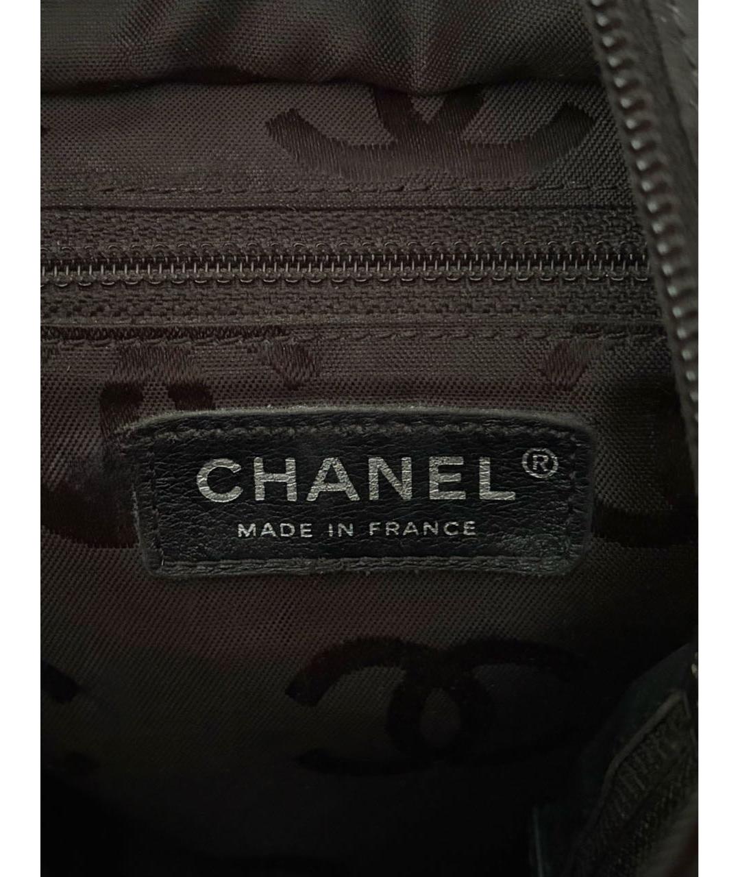 CHANEL Бежевая кожаная сумка тоут, фото 8