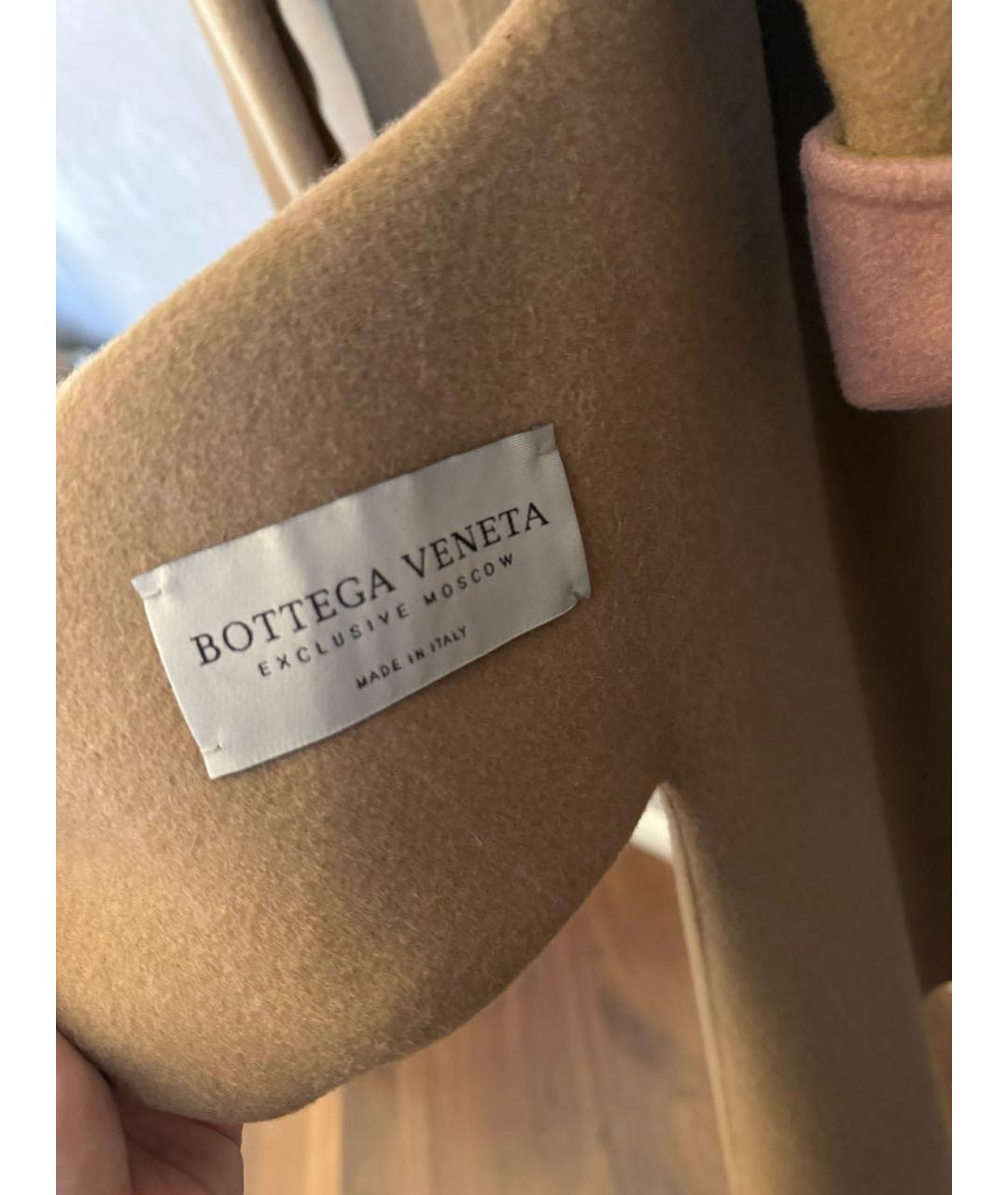 BOTTEGA VENETA Бежевое кашемировое пальто, фото 3