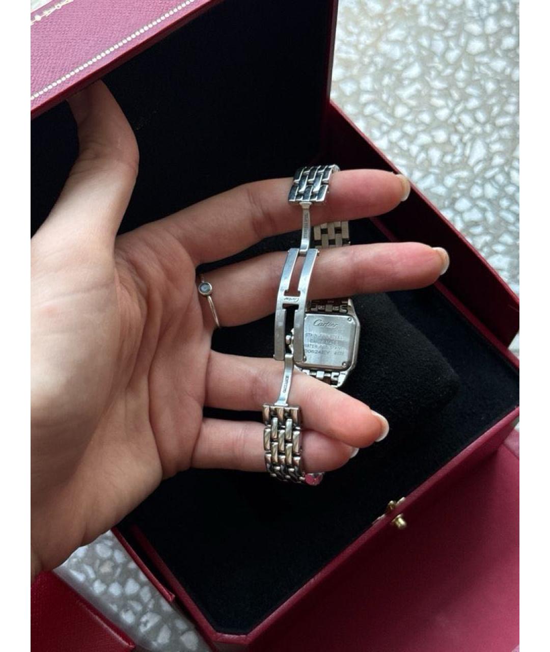 CARTIER Серебряные часы, фото 3