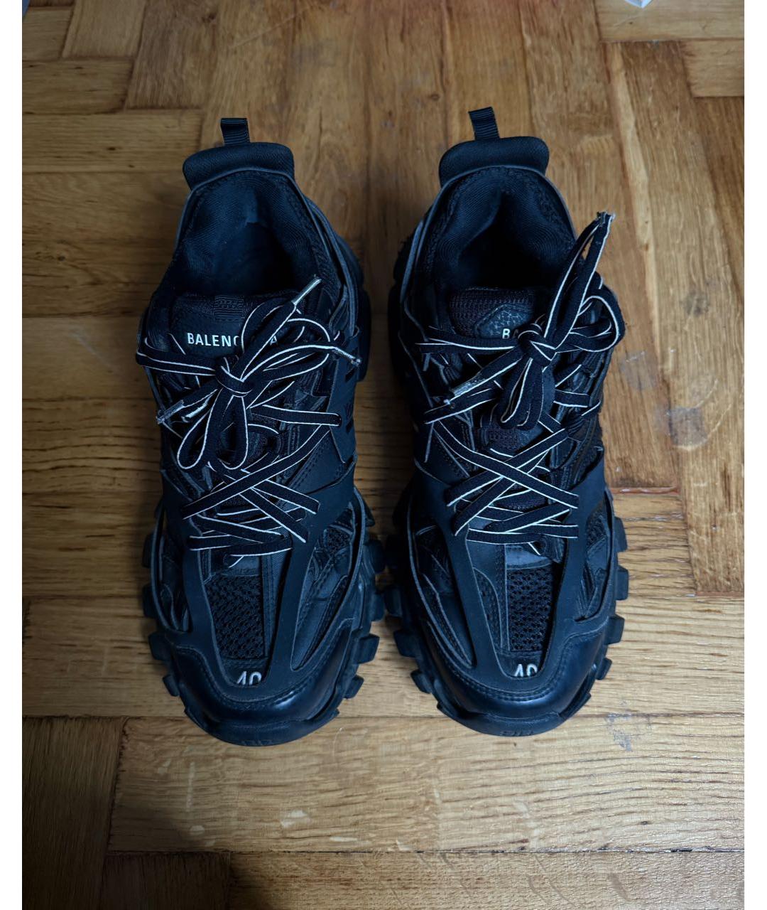 BALENCIAGA Черные кроссовки, фото 2