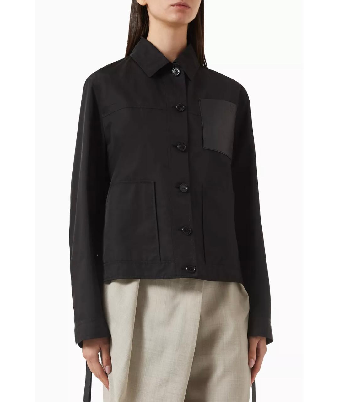 LOEWE Черная куртка, фото 3