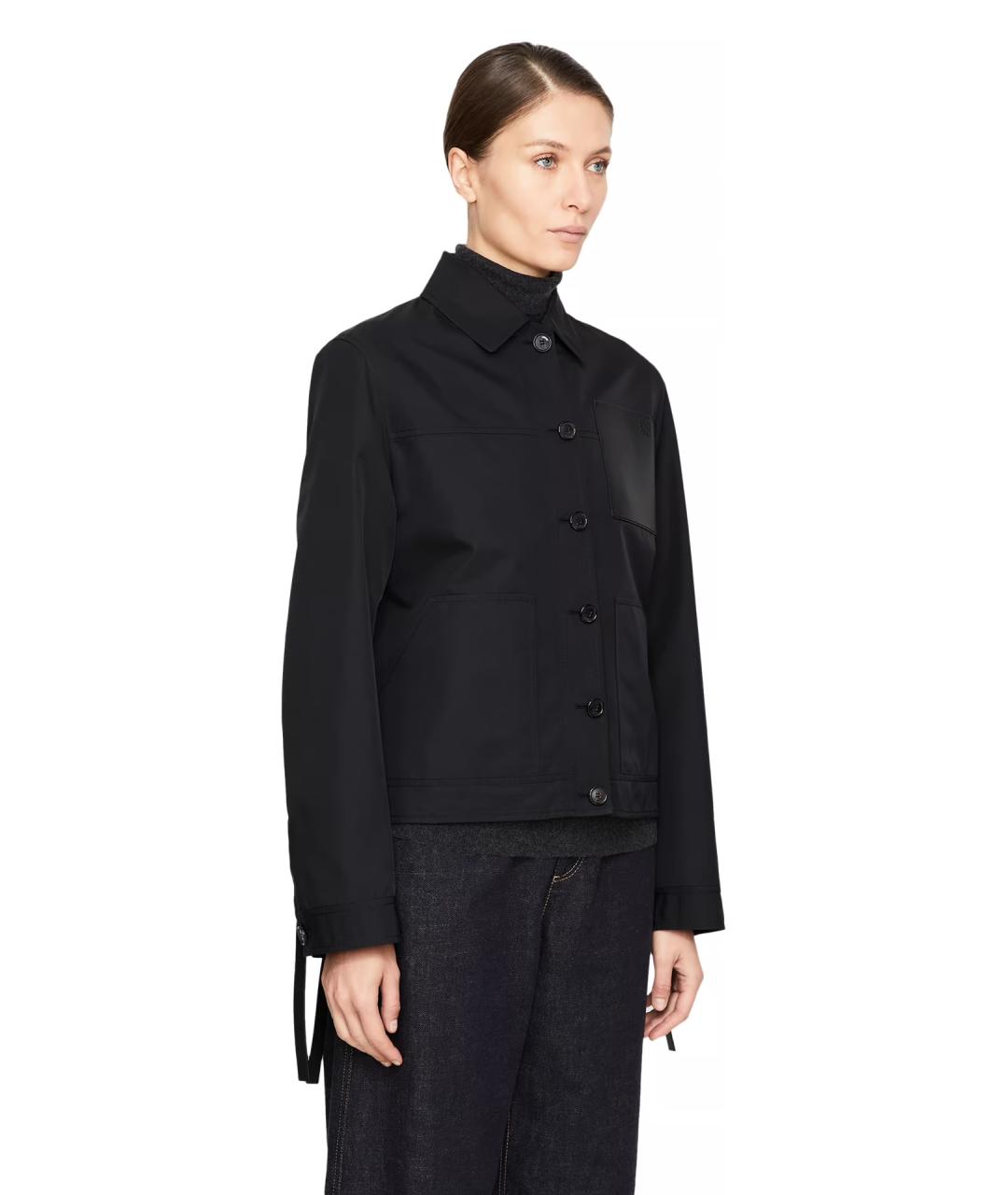 LOEWE Черная куртка, фото 6