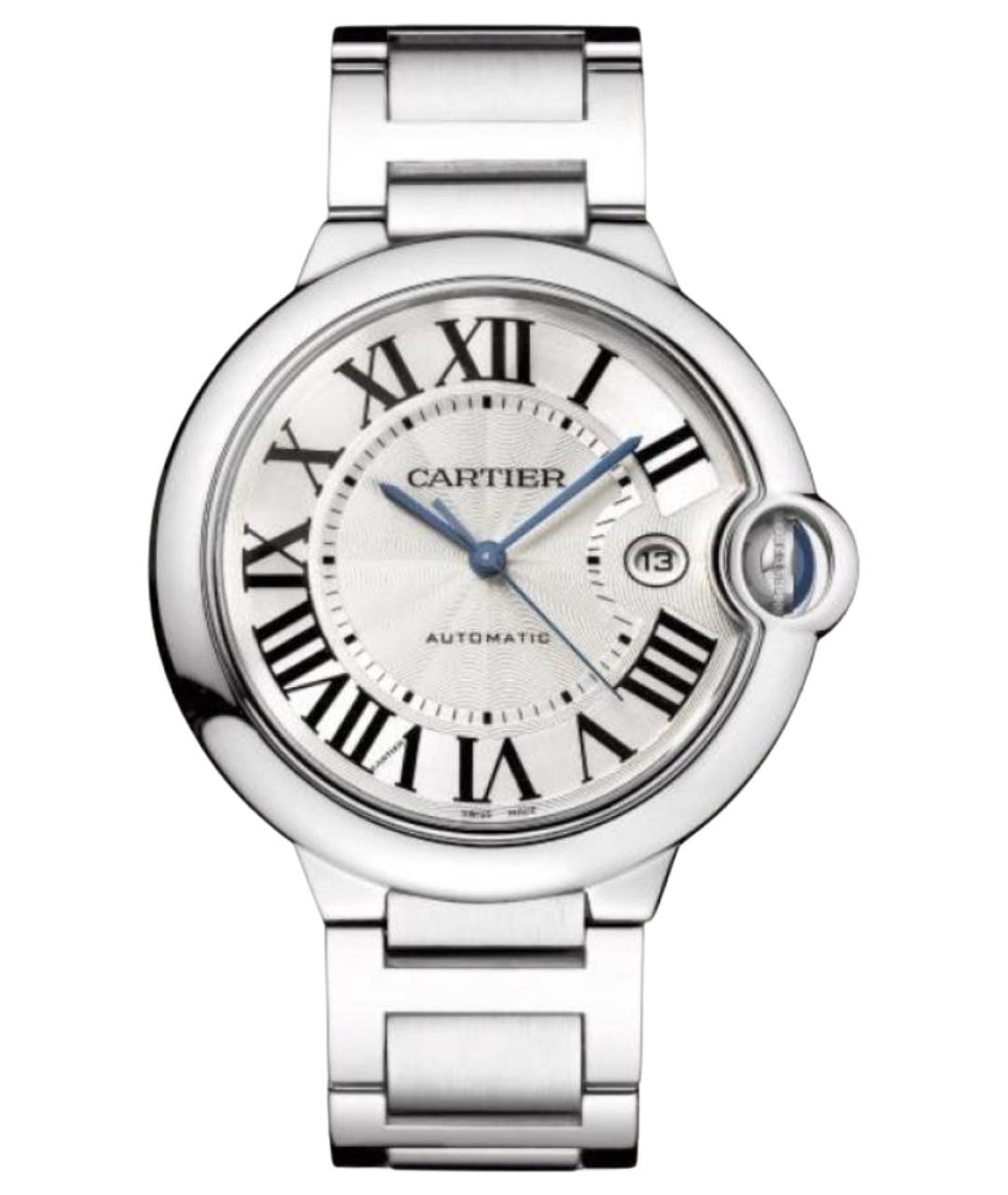CARTIER Серебряные часы из белого золота, фото 1
