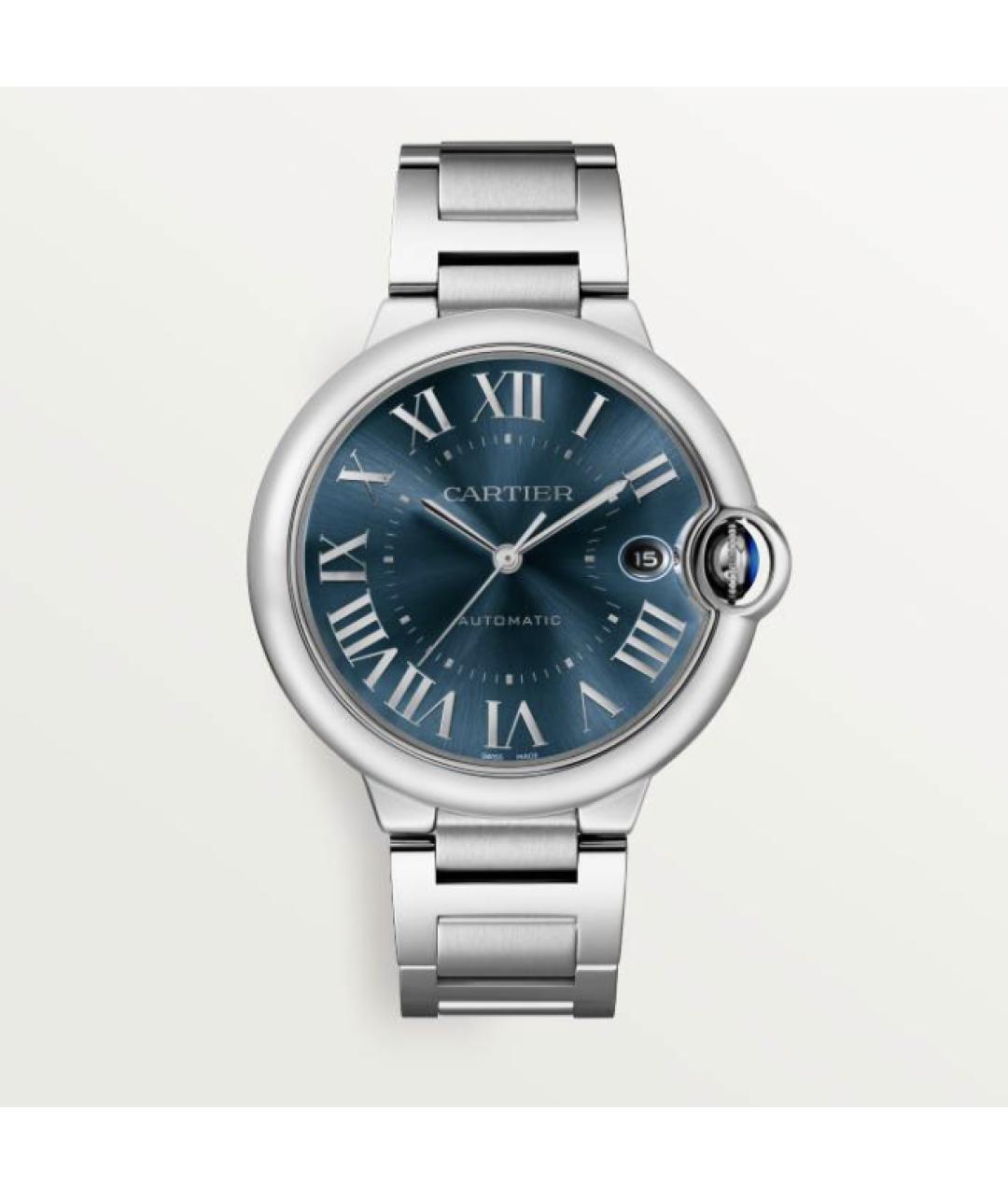 CARTIER Серебряные часы из белого золота, фото 4