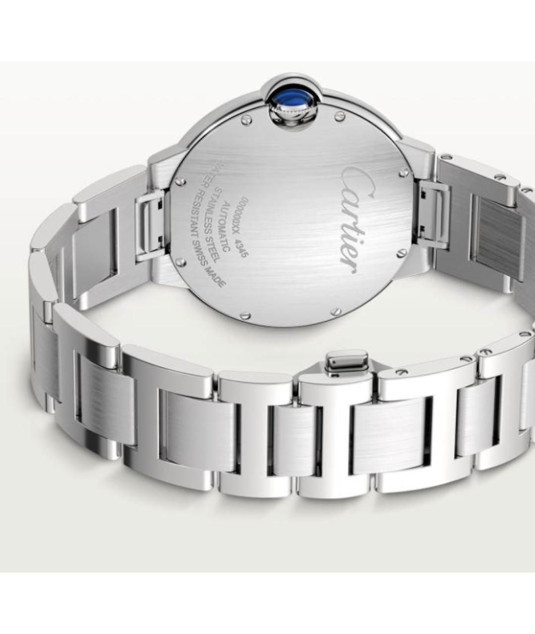 CARTIER Серебряные часы из белого золота, фото 3