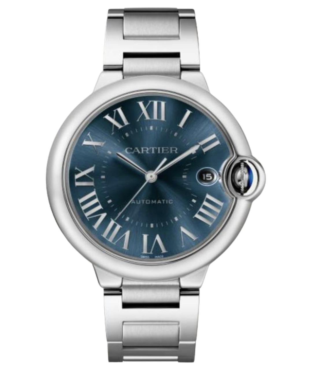 CARTIER Серебряные часы из белого золота, фото 1